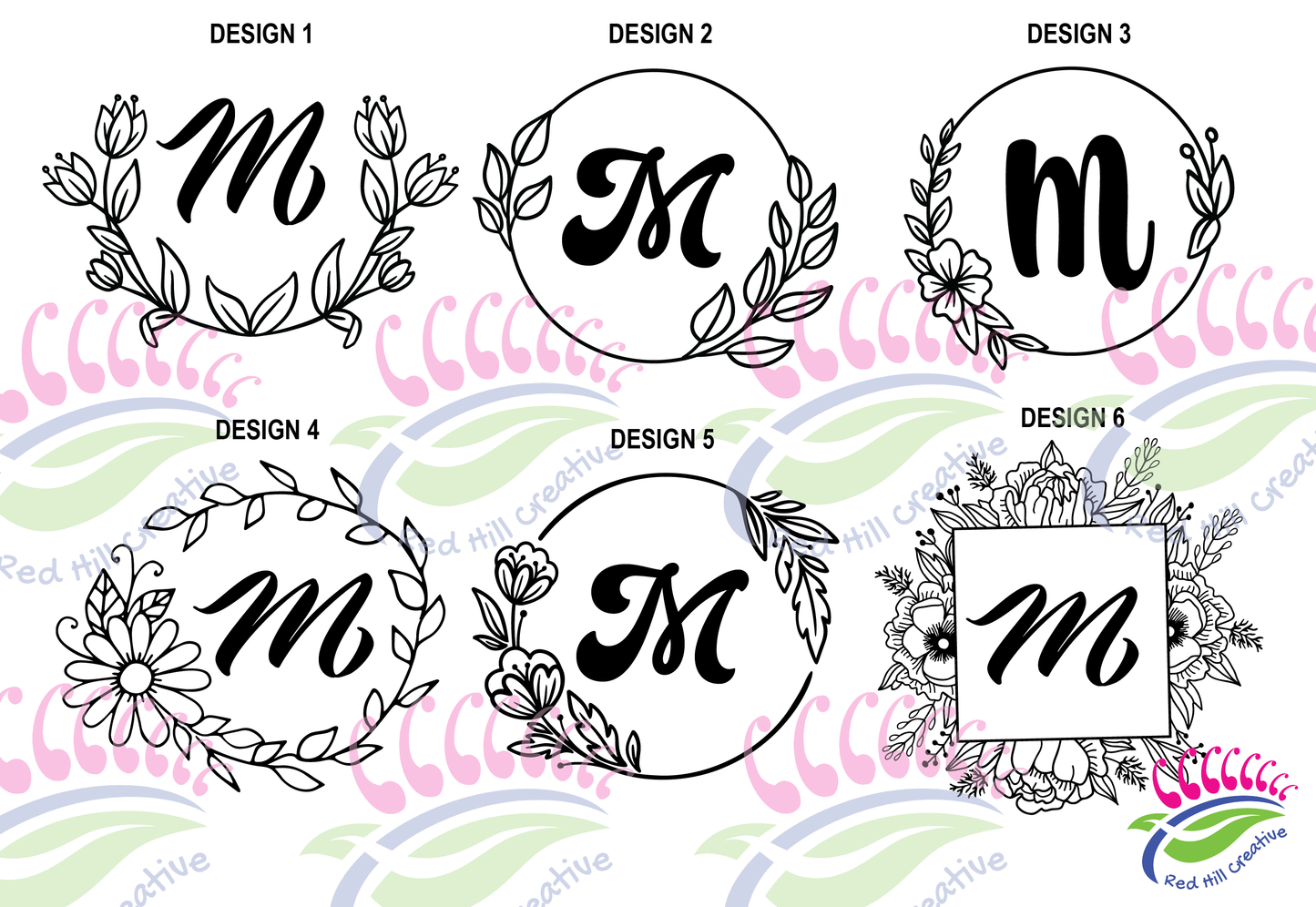 Engraved Monogram Leatherette Notebook | PERSONALISED
