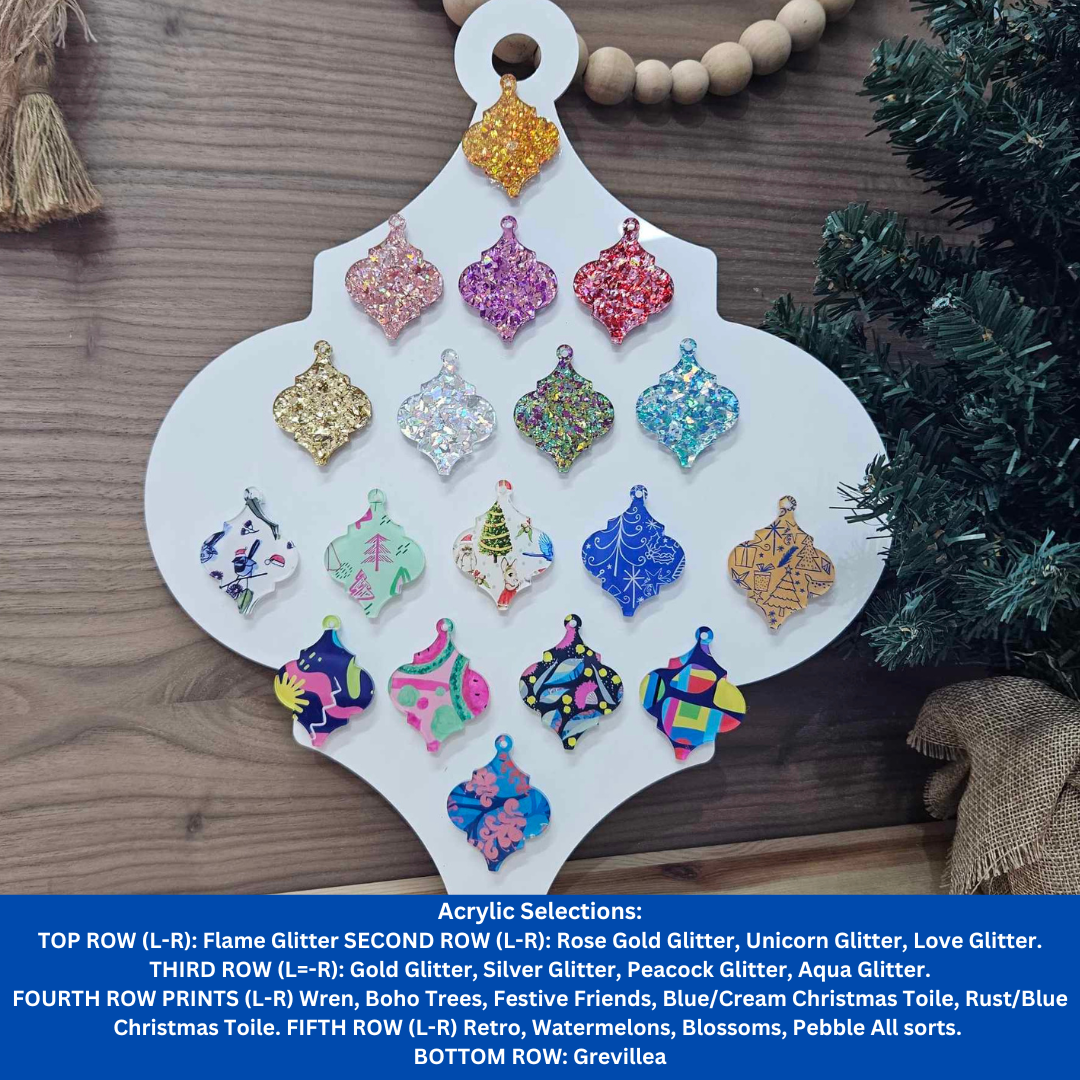 Monogram Ornaments | PERSONALISED
