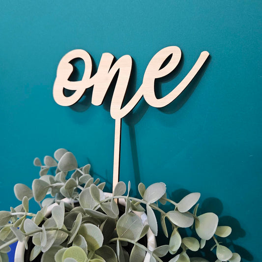 Age Cake Topper | Personalised