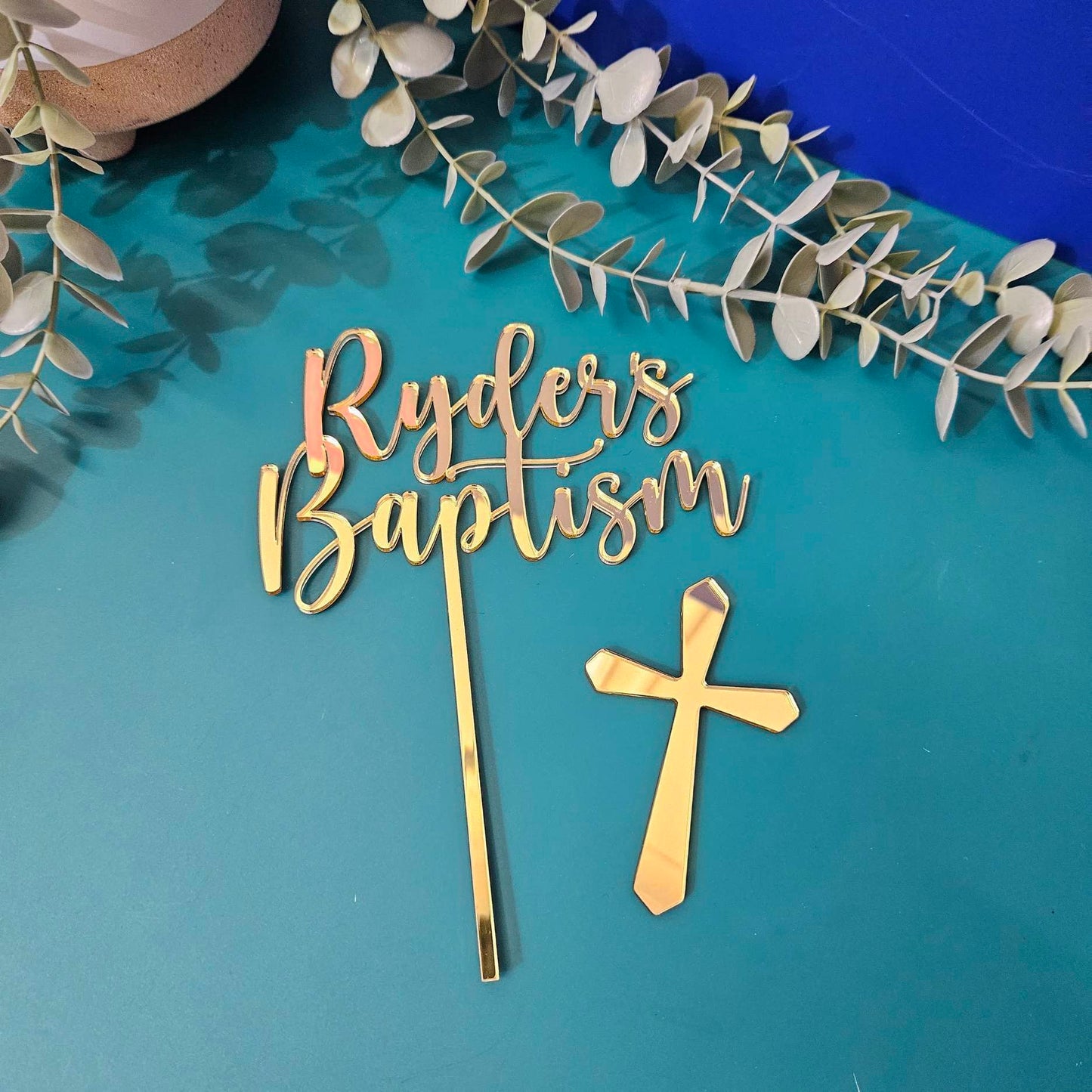 Baptism Cake Topper | Personalised