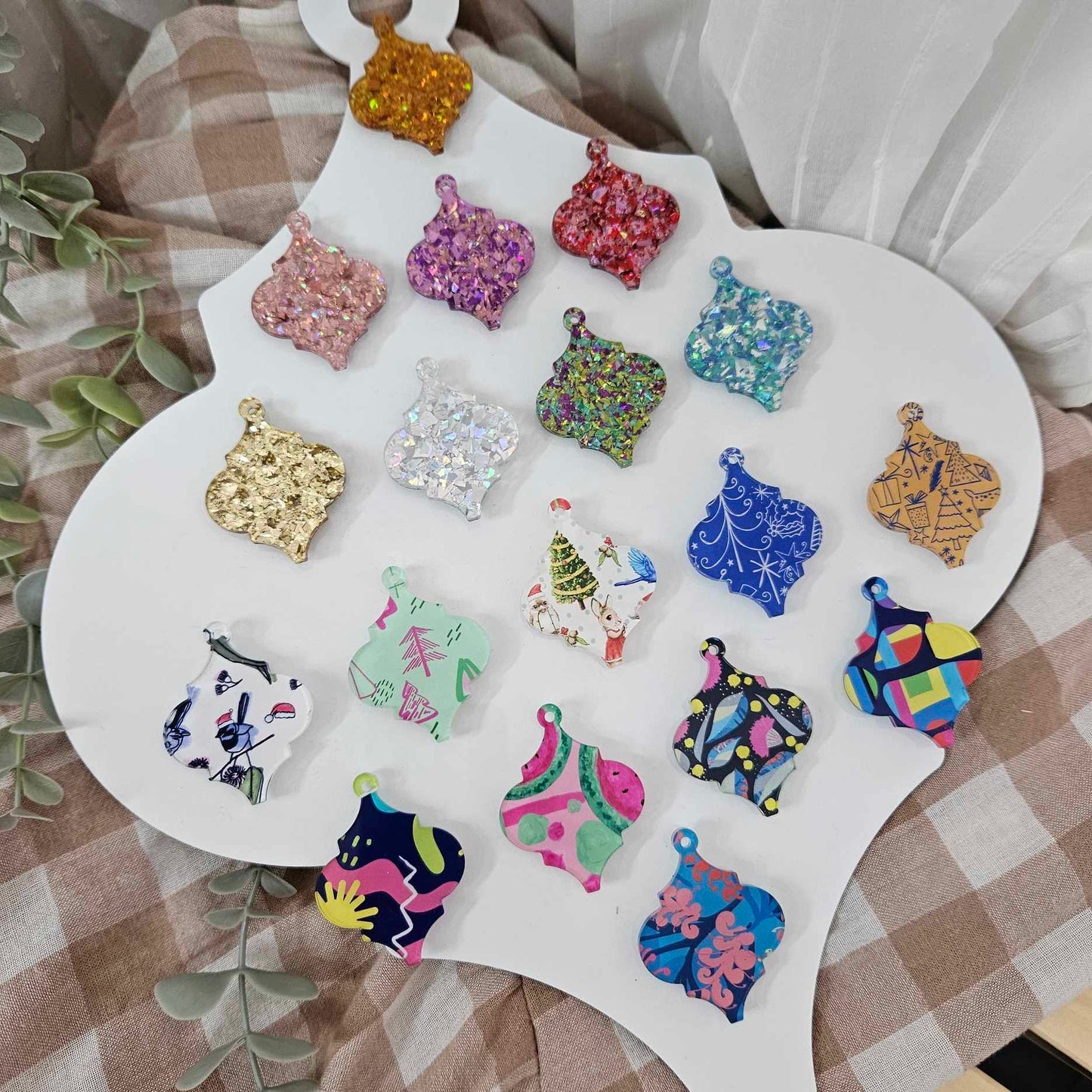 Monogram Ornaments | PERSONALISED