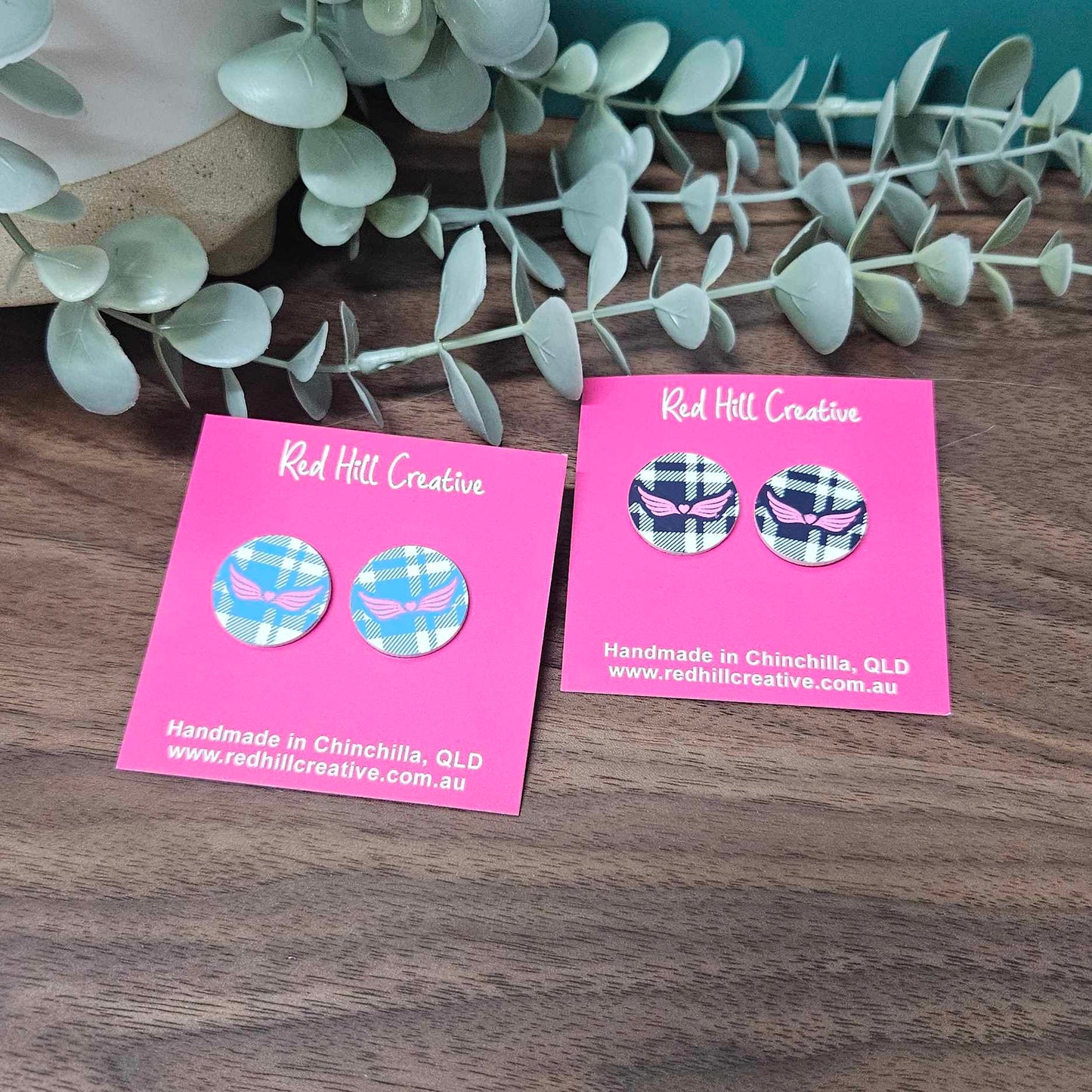 "Farm Angels" Flanno For a Farmer | Fundraising Earrings