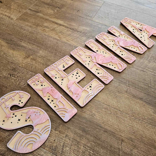 Unicorn Party | Themed Letters