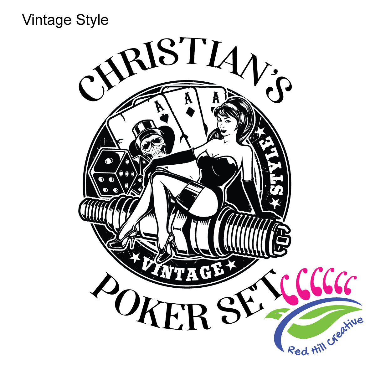 Poker & Cards Gift Set – Rawhide | Personalised