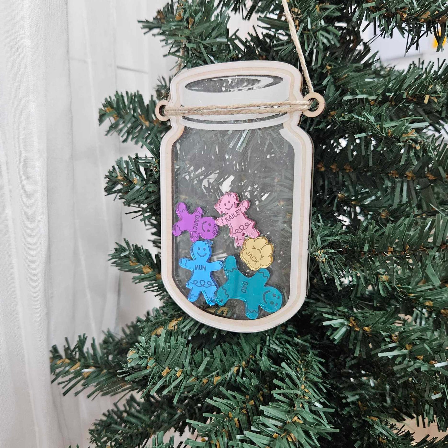 Family Cookie Jar Ornament | PERSONALISED