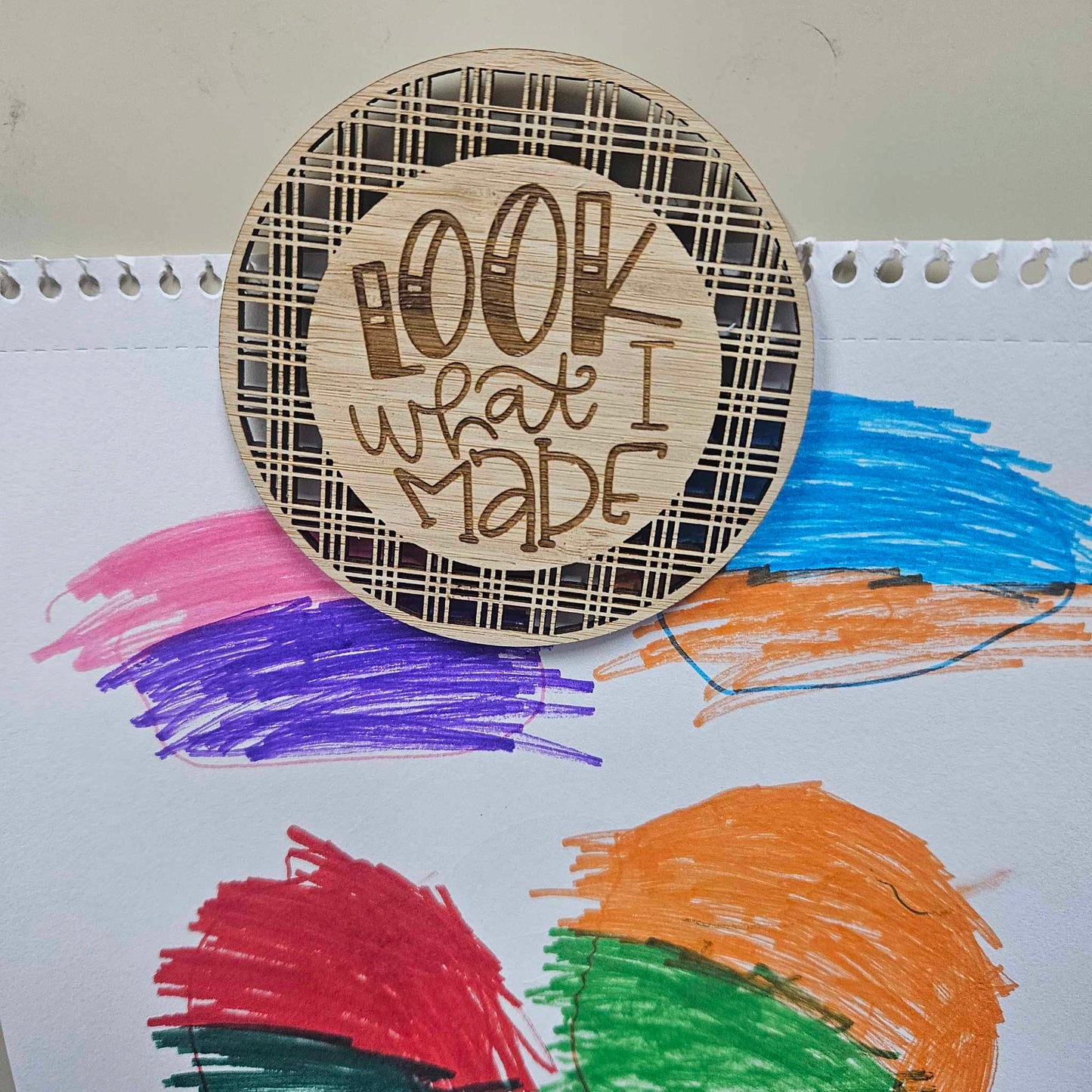 Look What I Made Magnet | Bamboo