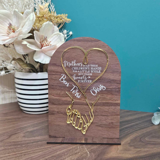 Mother's Day Freestanding Plaque | PERSONALISED