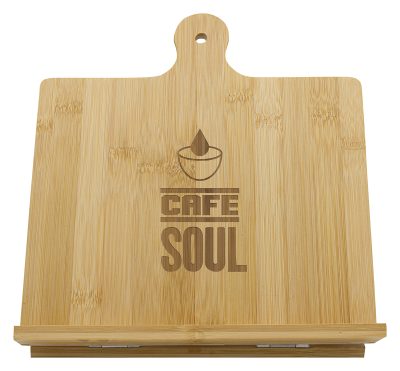 Engraved Chefs Easel - Recipe Book or Tablet Holder | CUSTOM DESIGN REQUEST