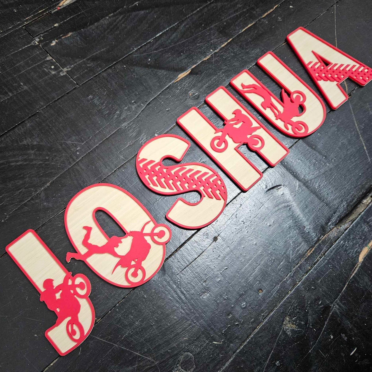 Motorbikes | Themed Letters