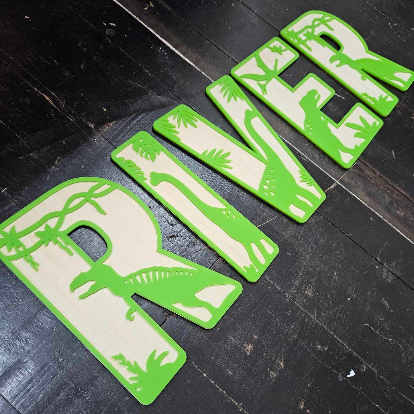Dinosaurs | Themed Letters
