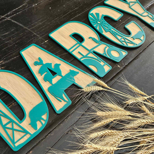 Around the Farm | Themed Letters