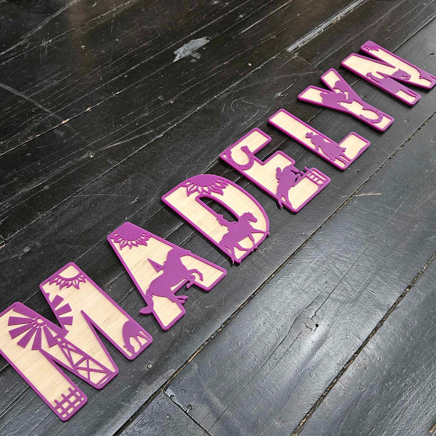 Horses | Themed Letters