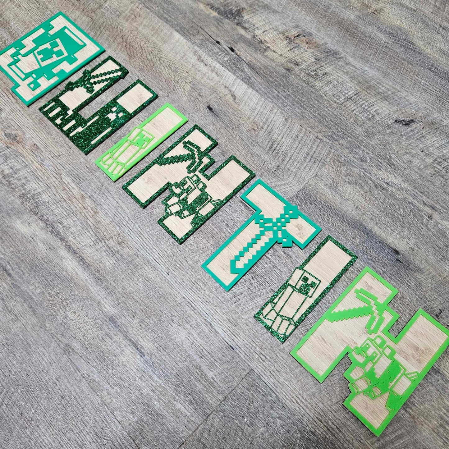 Minecraft | Themed Letters