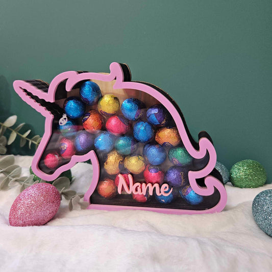 Personalised Unicorn Drop Box | Easter or Anytime Gift