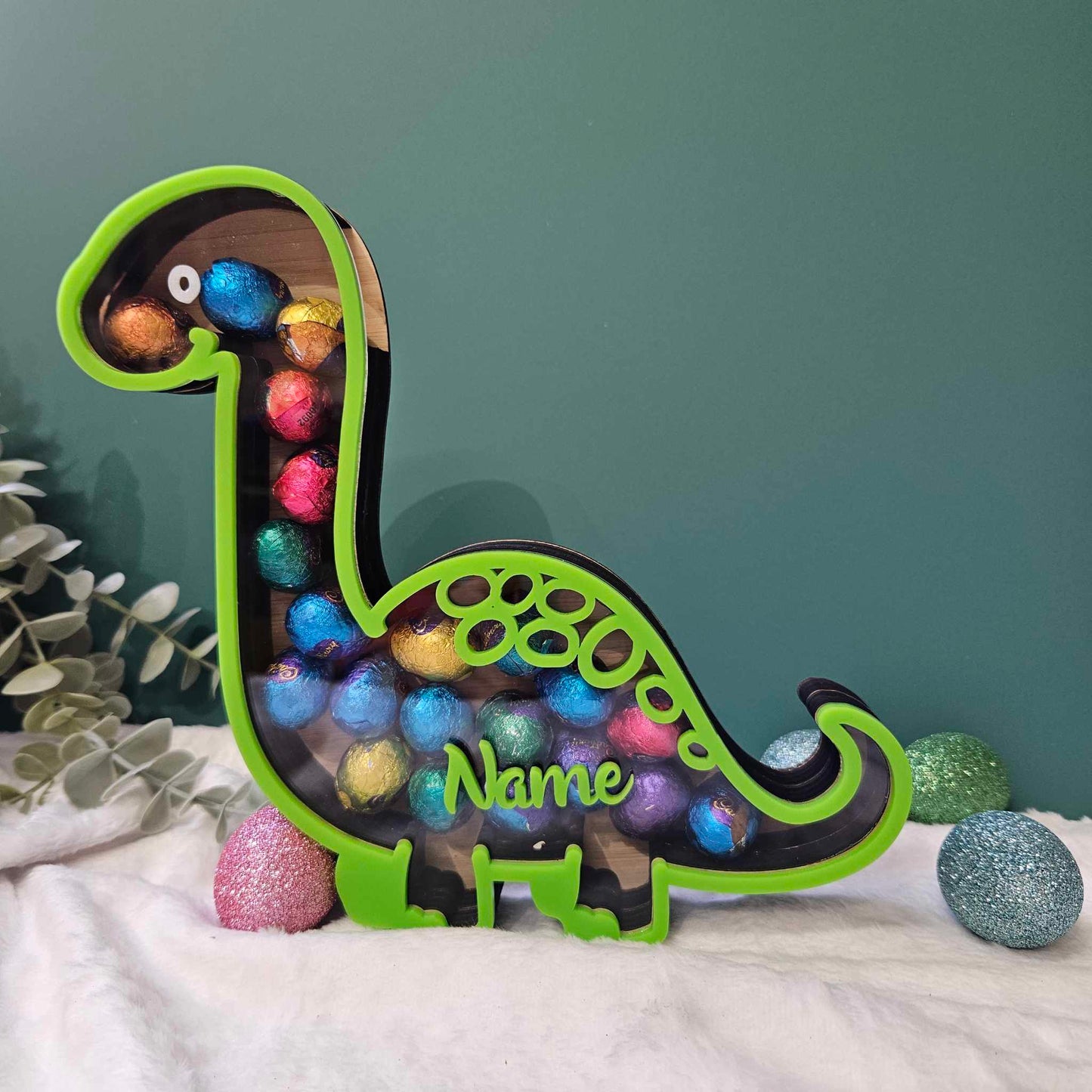 Colorful mini egg drop boxes for kids' Easter egg hunts or gifts