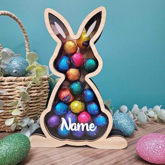 Colorful mini egg drop boxes for kids' Easter egg hunts or gifts