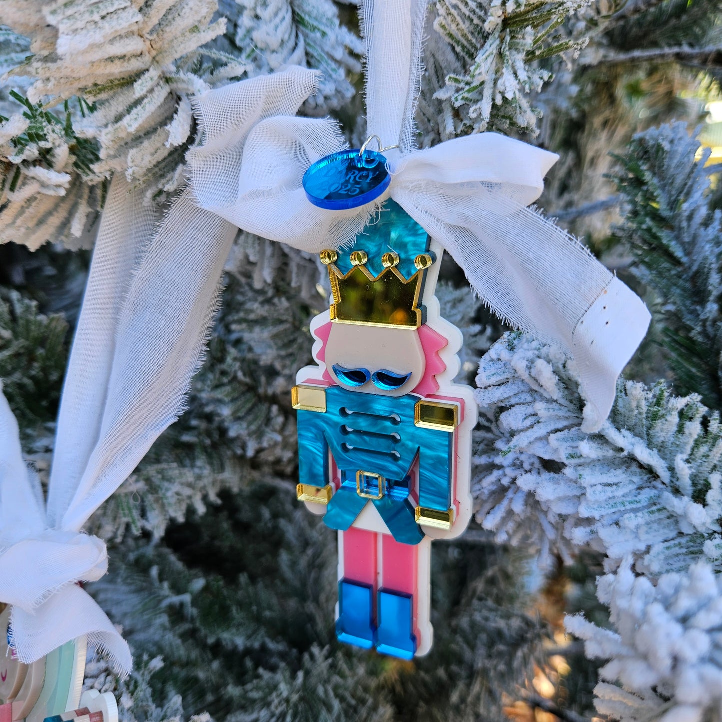 π Kitschmas Nutcracker Ornament β Blue