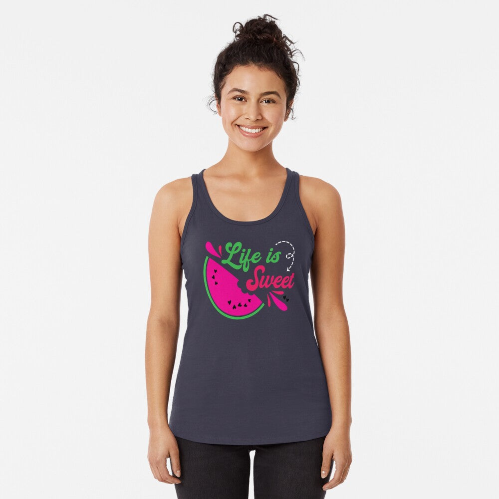 Racer Back Tank Top | Life is Sweet