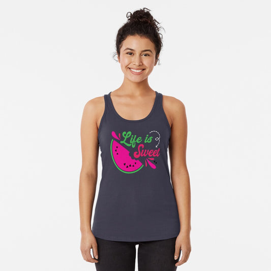 Racer Back Tank Top | Life is Sweet