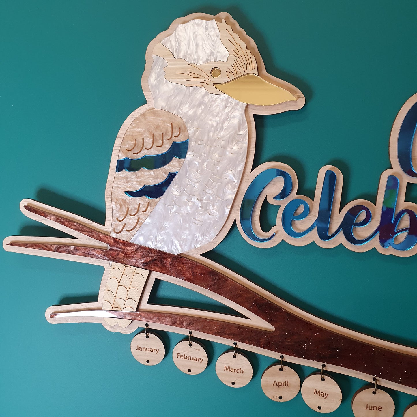 'Our Celebrations' Calendar Wall Art | Celebrate those special occasions | PERSONALISED