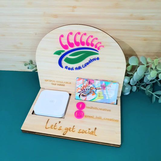 Bamboo Square Reader Dock