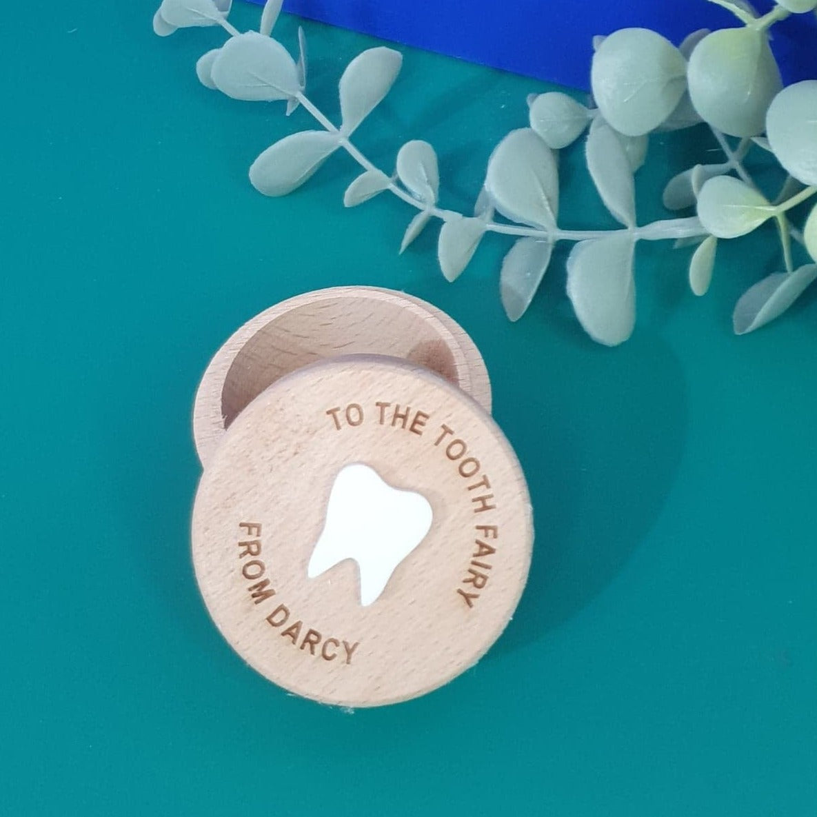 Tooth Fairy Trinket Box. Personalised Gift.