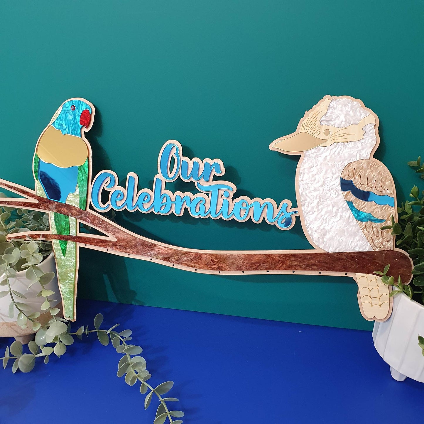 'Our Celebrations' Calendar Wall Art | Celebrate those special occasions | PERSONALISED