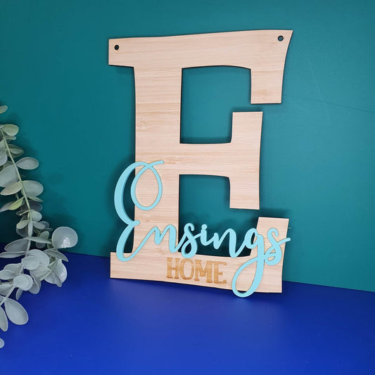 Alphabet Name Sign | Personalised