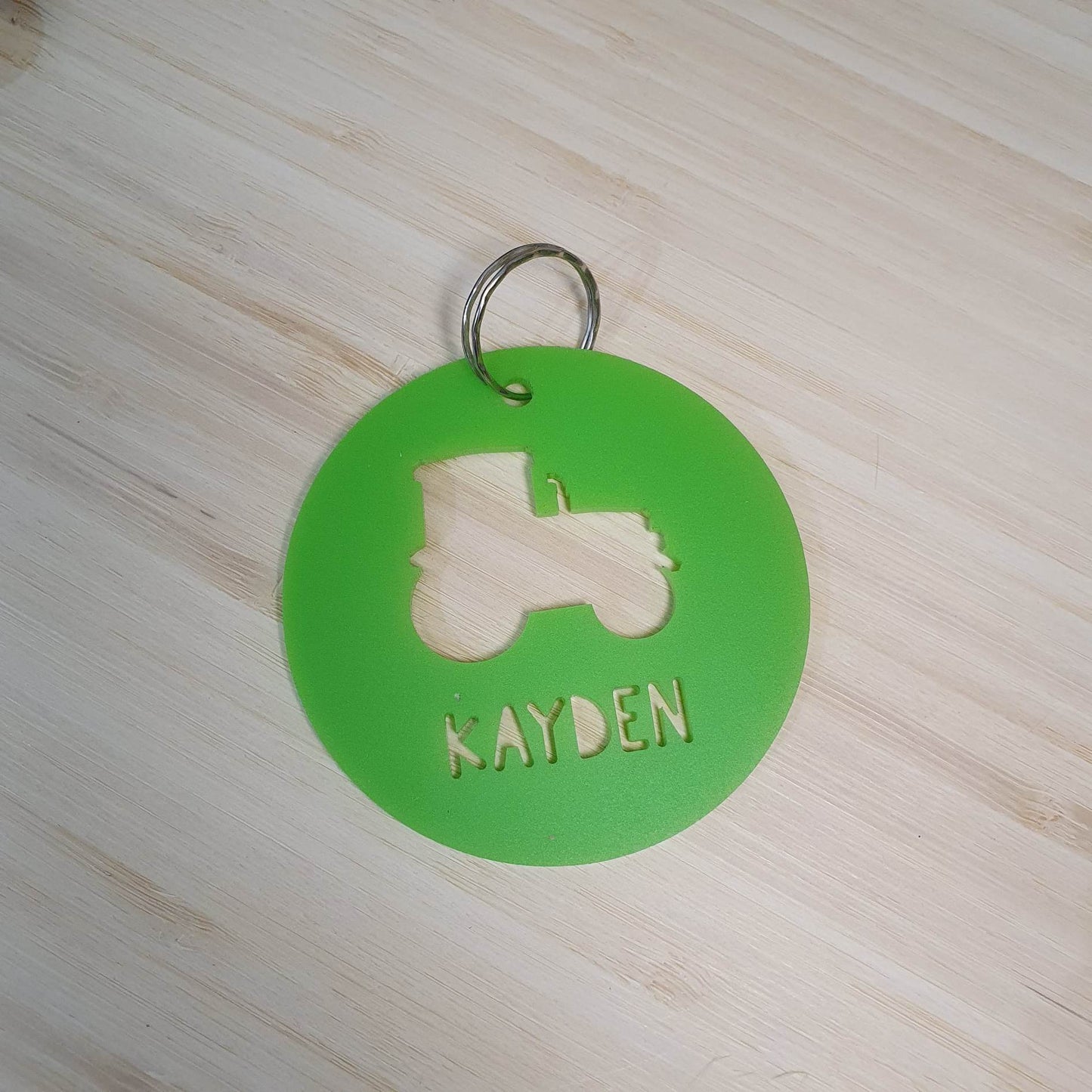 Acrylic Bag Tag PERSONALISED
