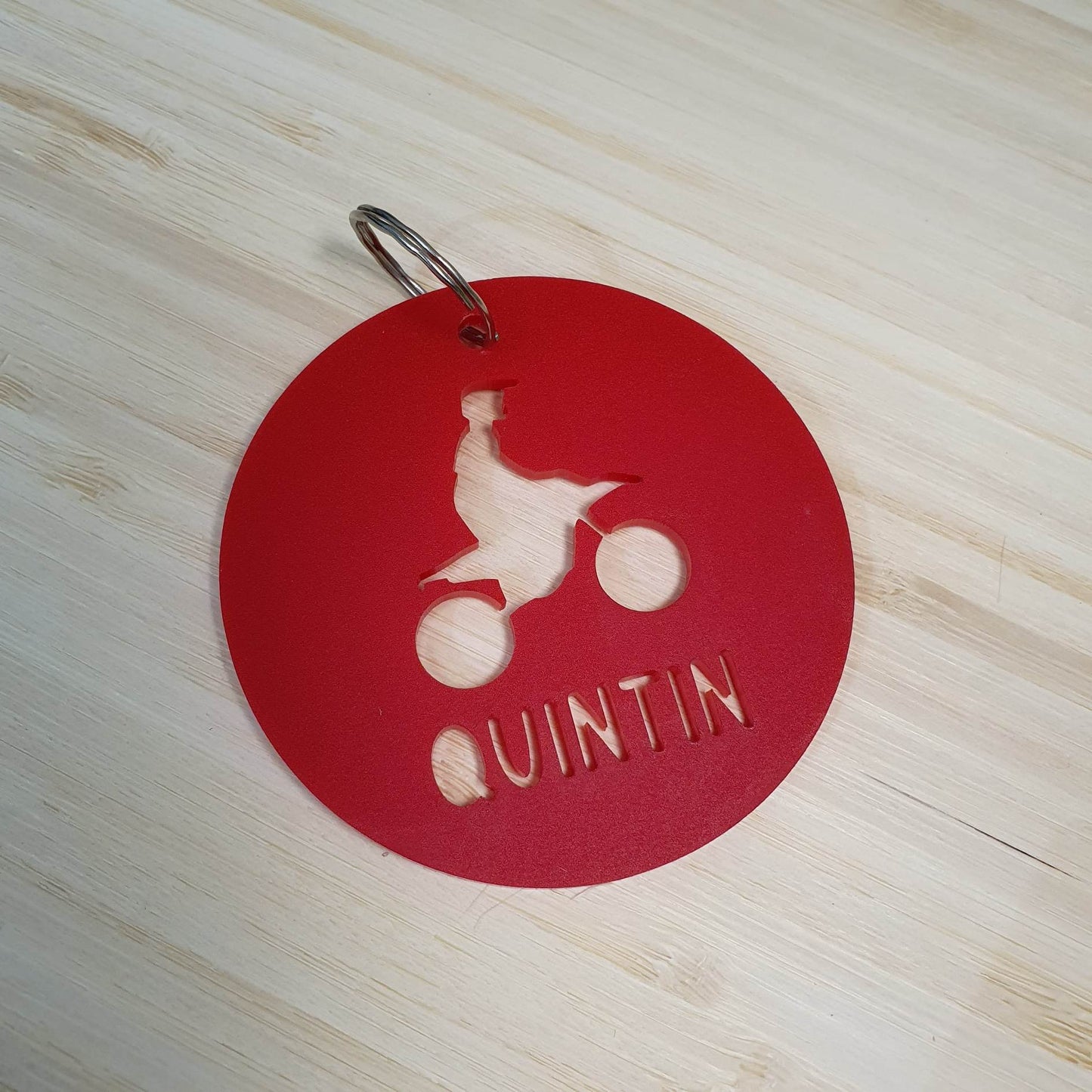 Acrylic Bag Tag PERSONALISED