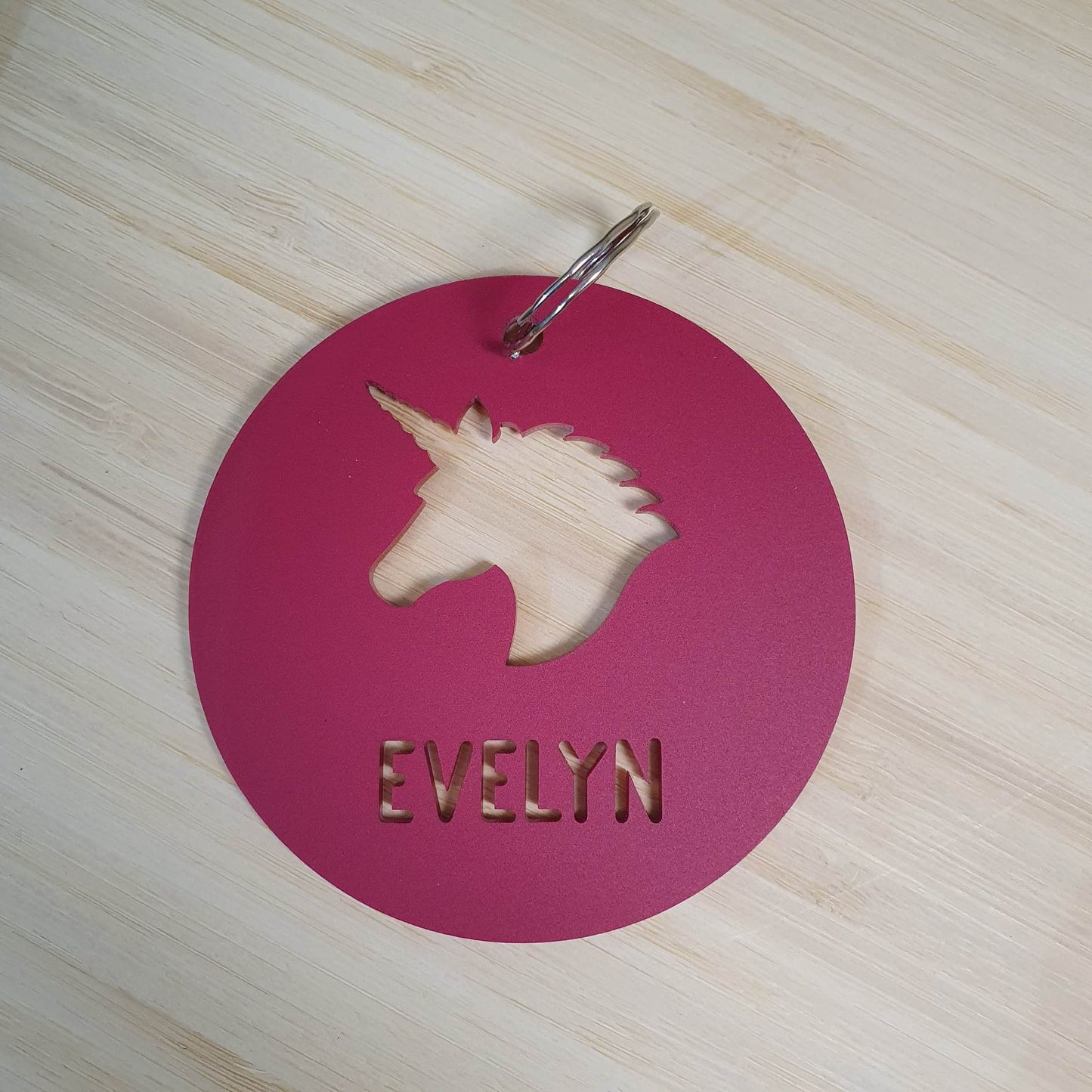 Acrylic Bag Tag PERSONALISED