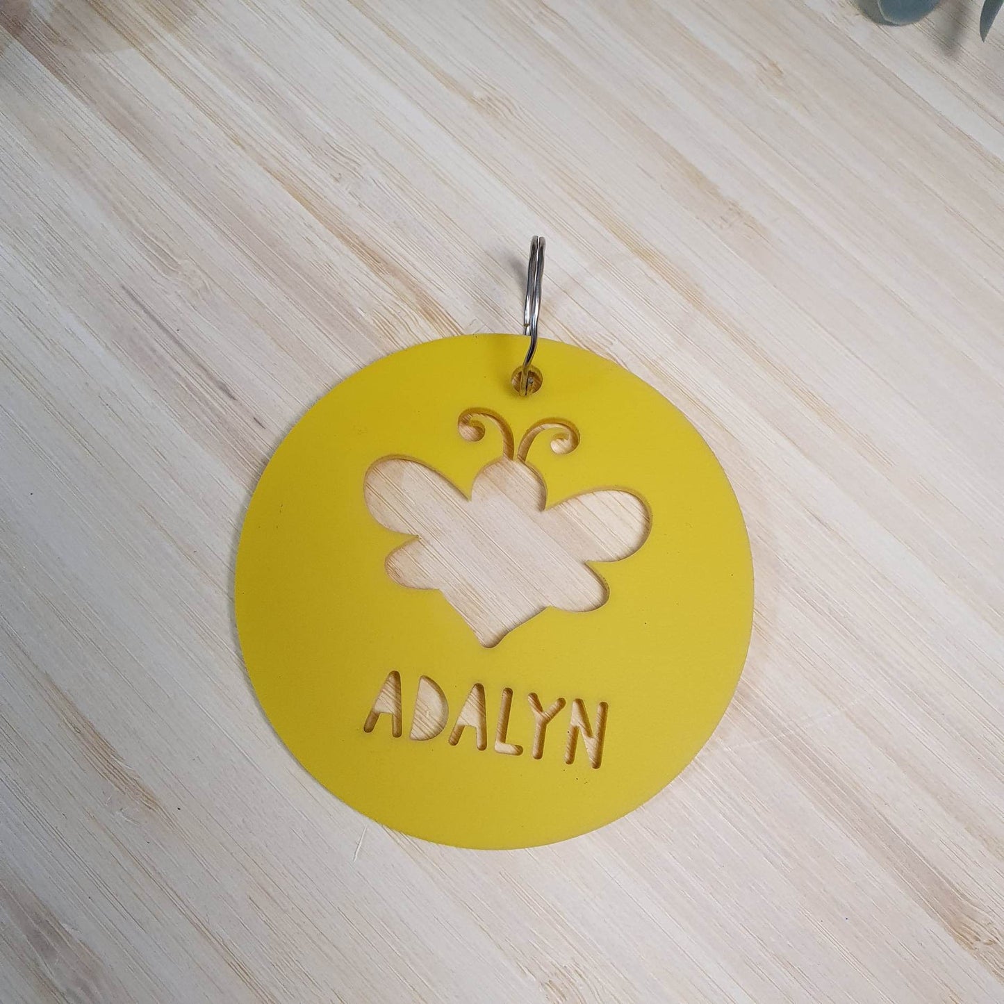 Acrylic Bag Tag PERSONALISED