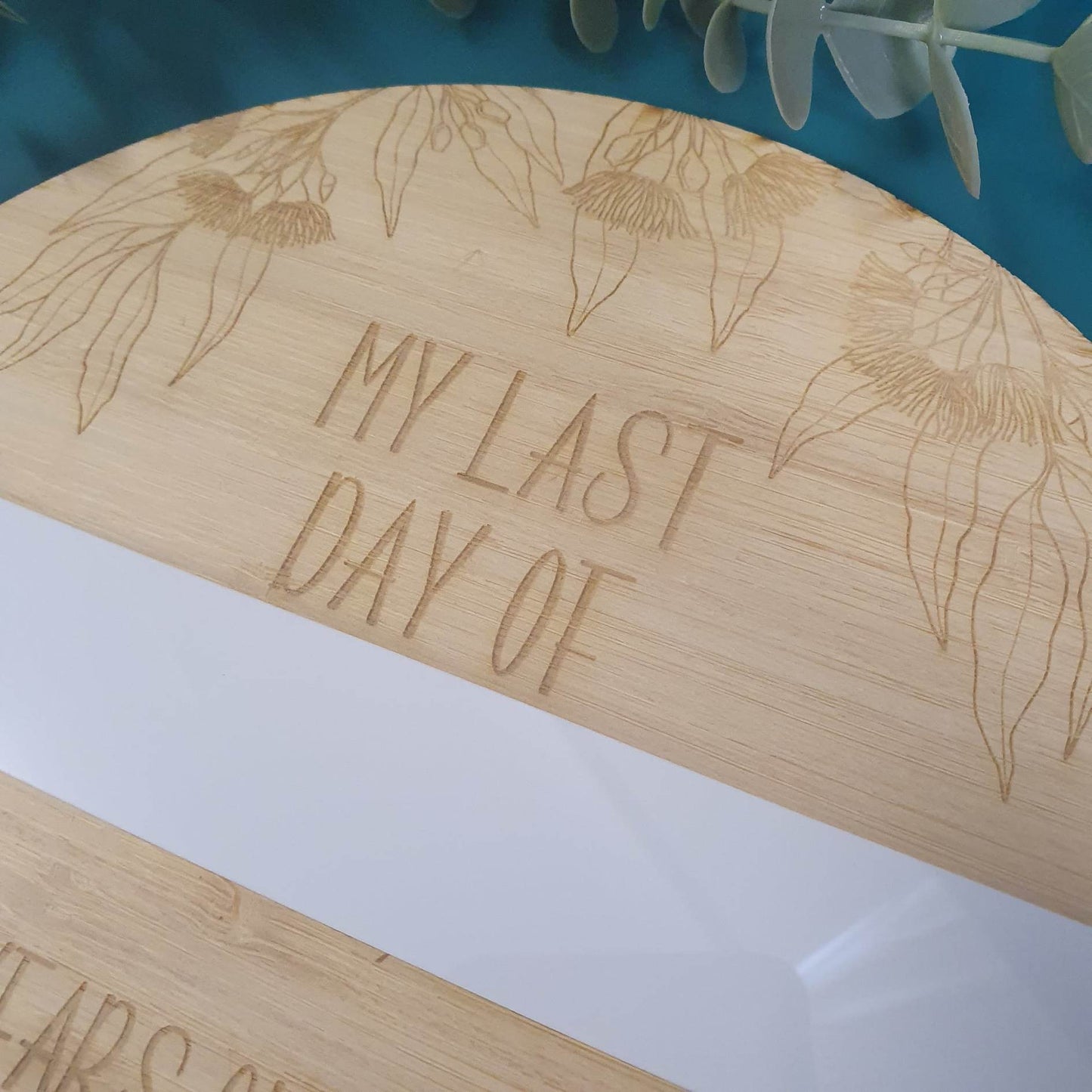 Reusable First & Last Day Milestone Memory Board