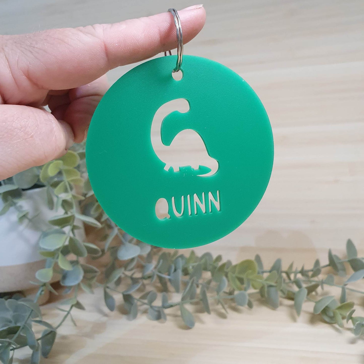 Acrylic Bag Tag PERSONALISED