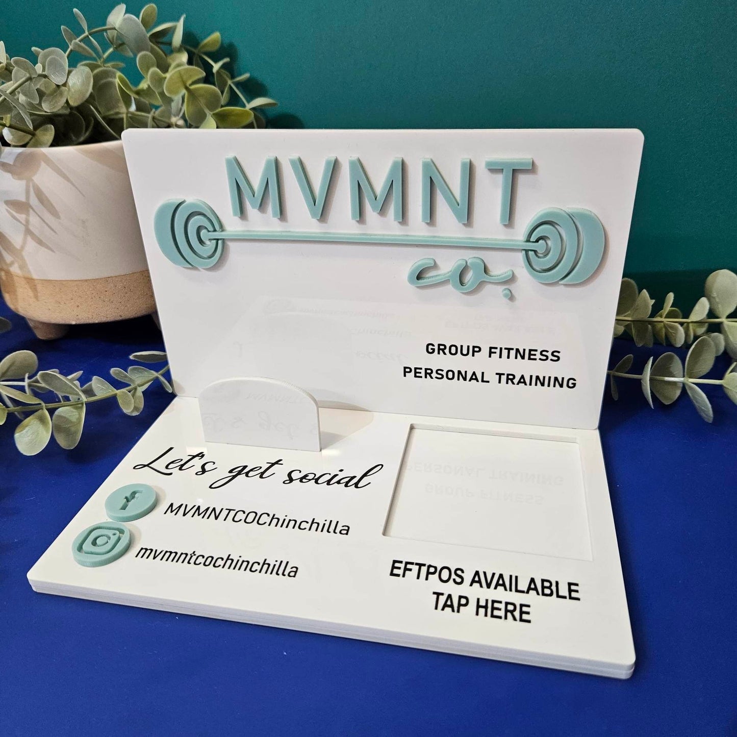 Acrylic Square Reader Dock | Custom Design
