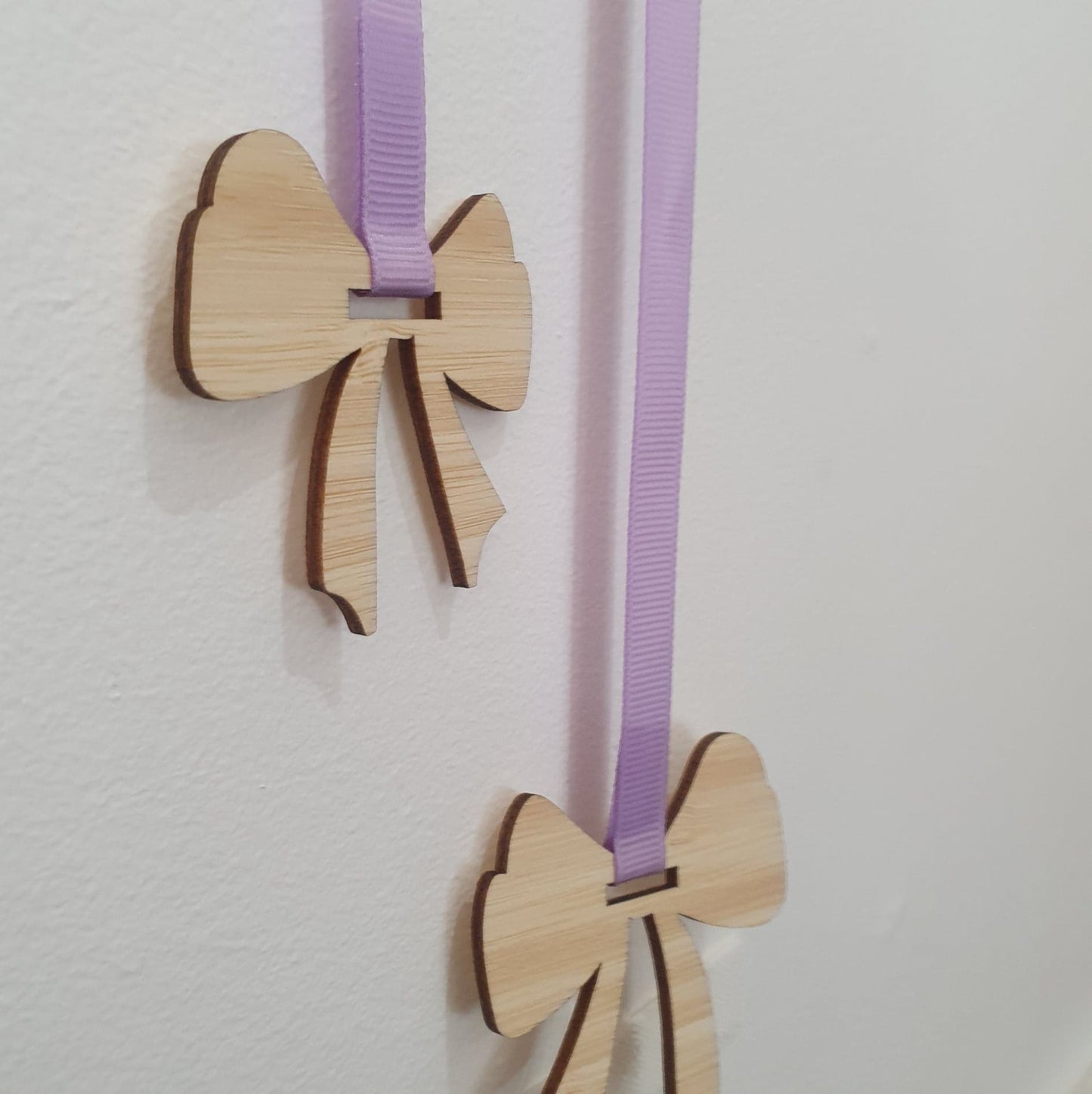 'Bow' Bamboo Bow Holder | Personalised