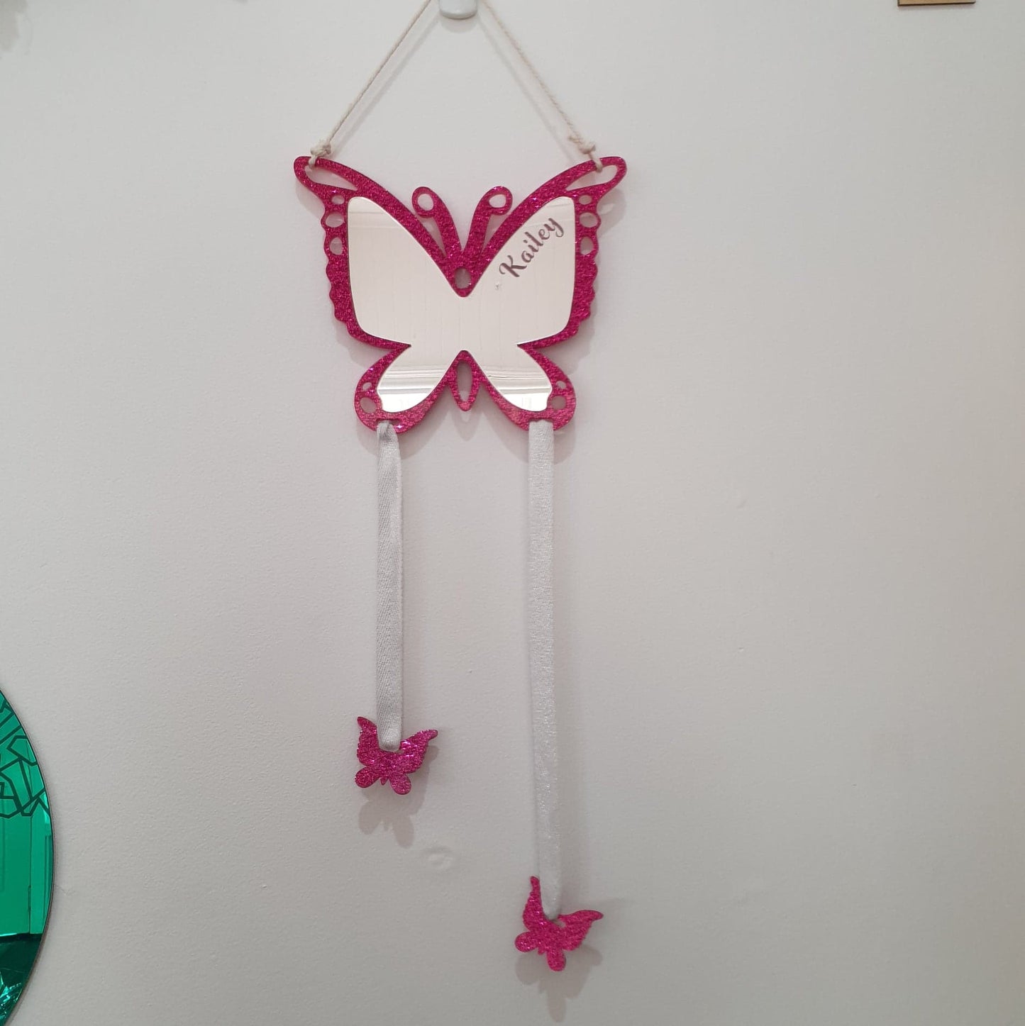 Butterfly Mirror Bow Holder | Personalised