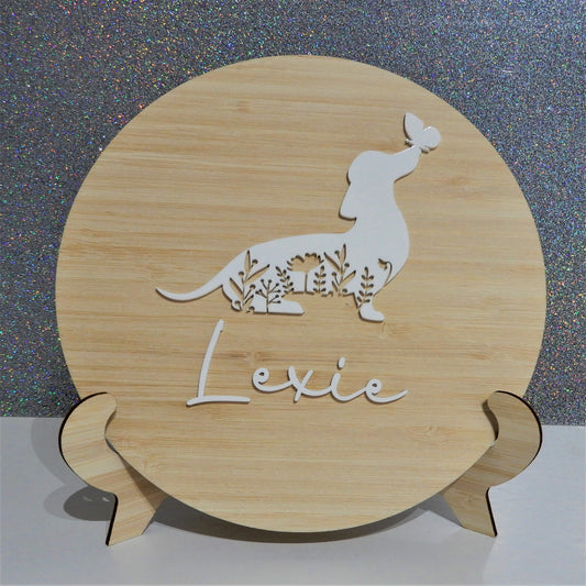 Dachshund Name Plaque | Personalised
