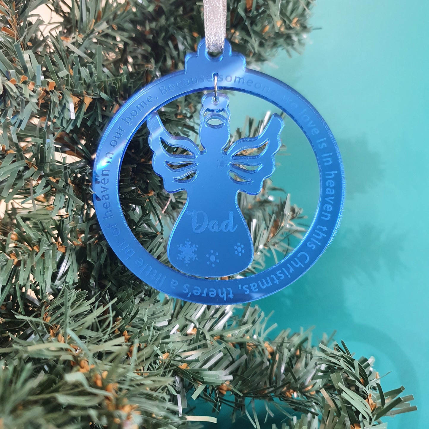 Memorial Christmas Angel Ornament