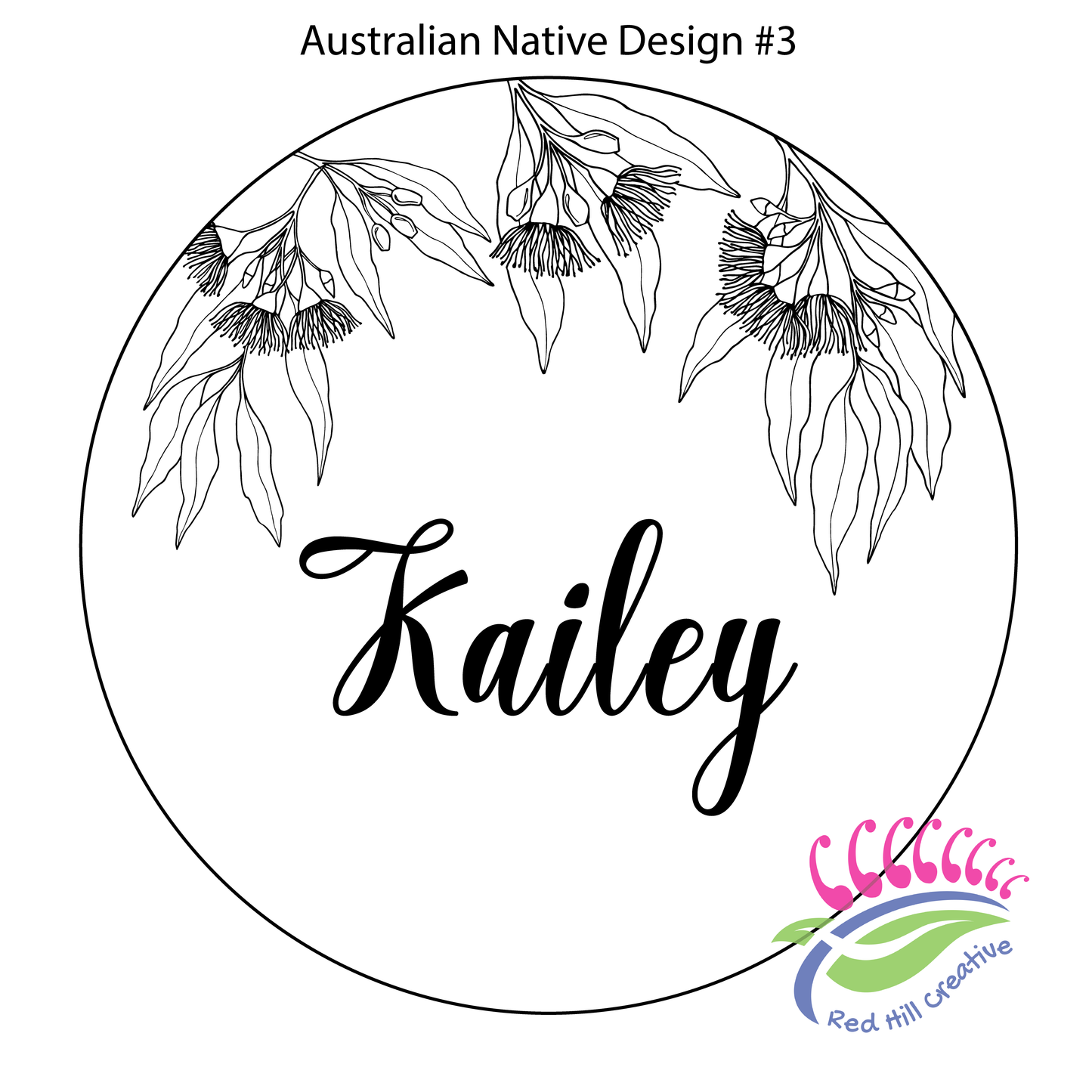Australian Natives Name Plaque | Personalised