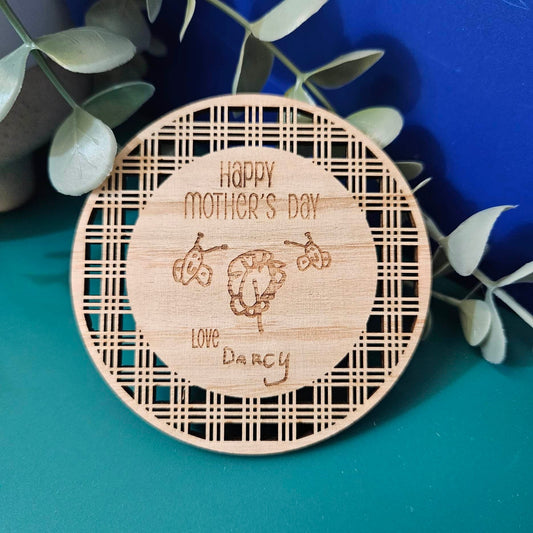 Personalised Magnet | Your drawing engraved!
