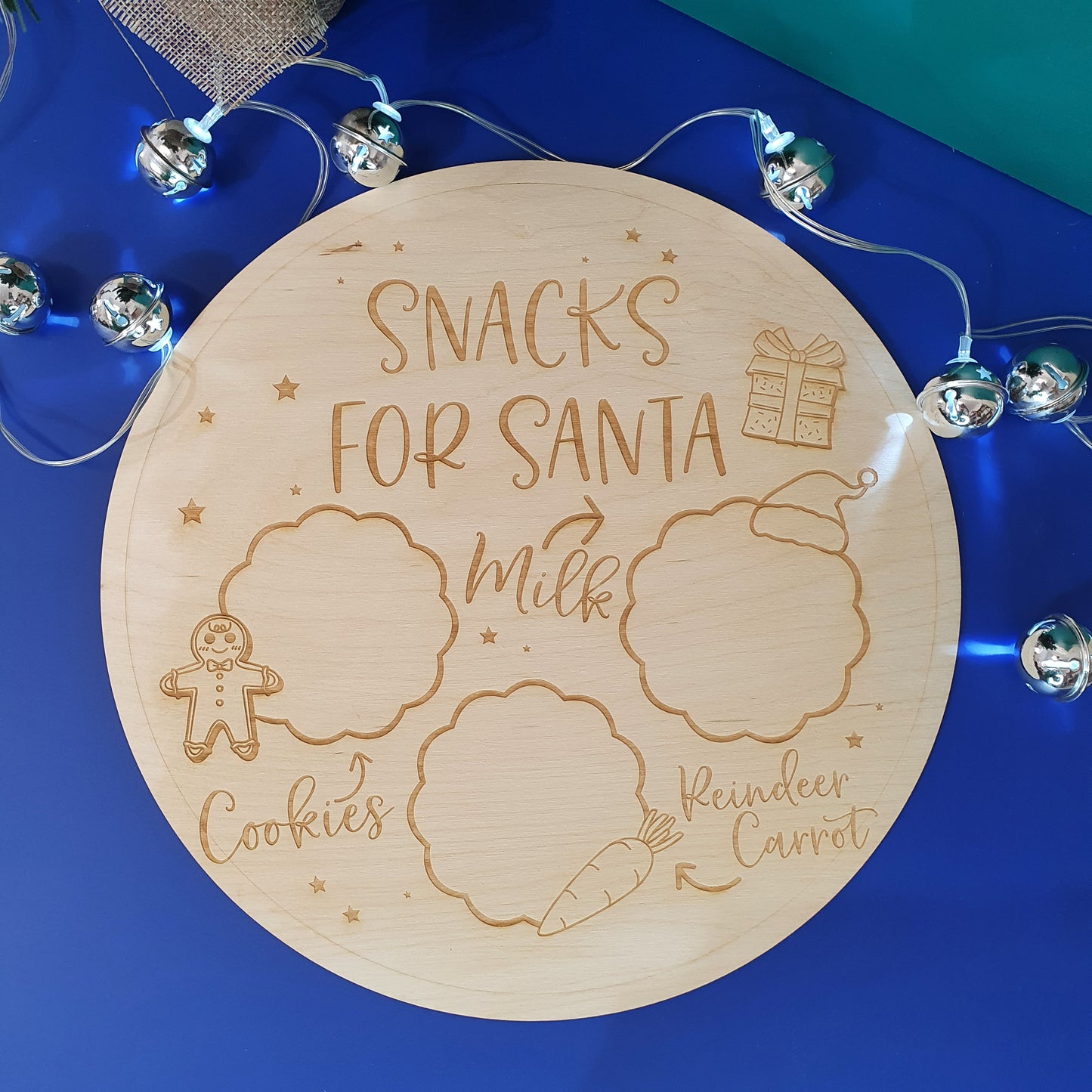 'Snacks for Santa' Christmas Eve Tray