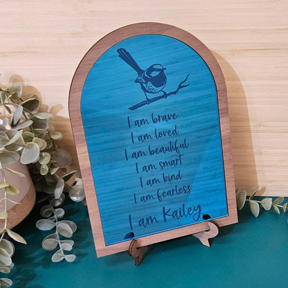 Affirmation Plaque | Personalised