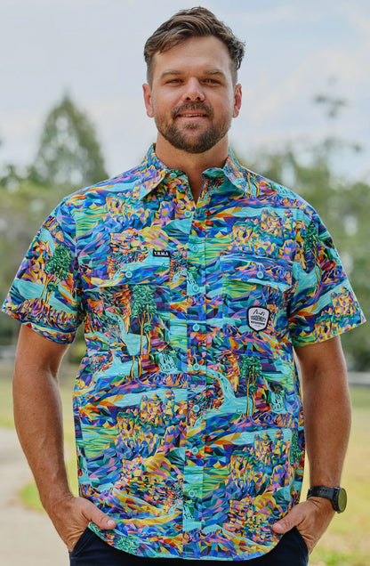 TradeMutt Men's Short Sleeve Workshirt | Daydreamin