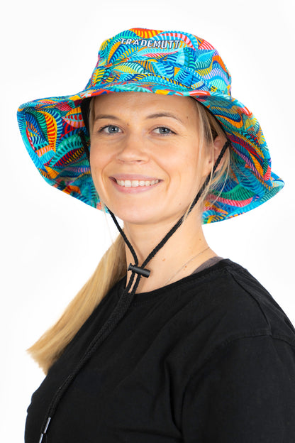 TradeMutt Wide Brim Hat Core Range | BONZA - SNAZZY - PEARLER