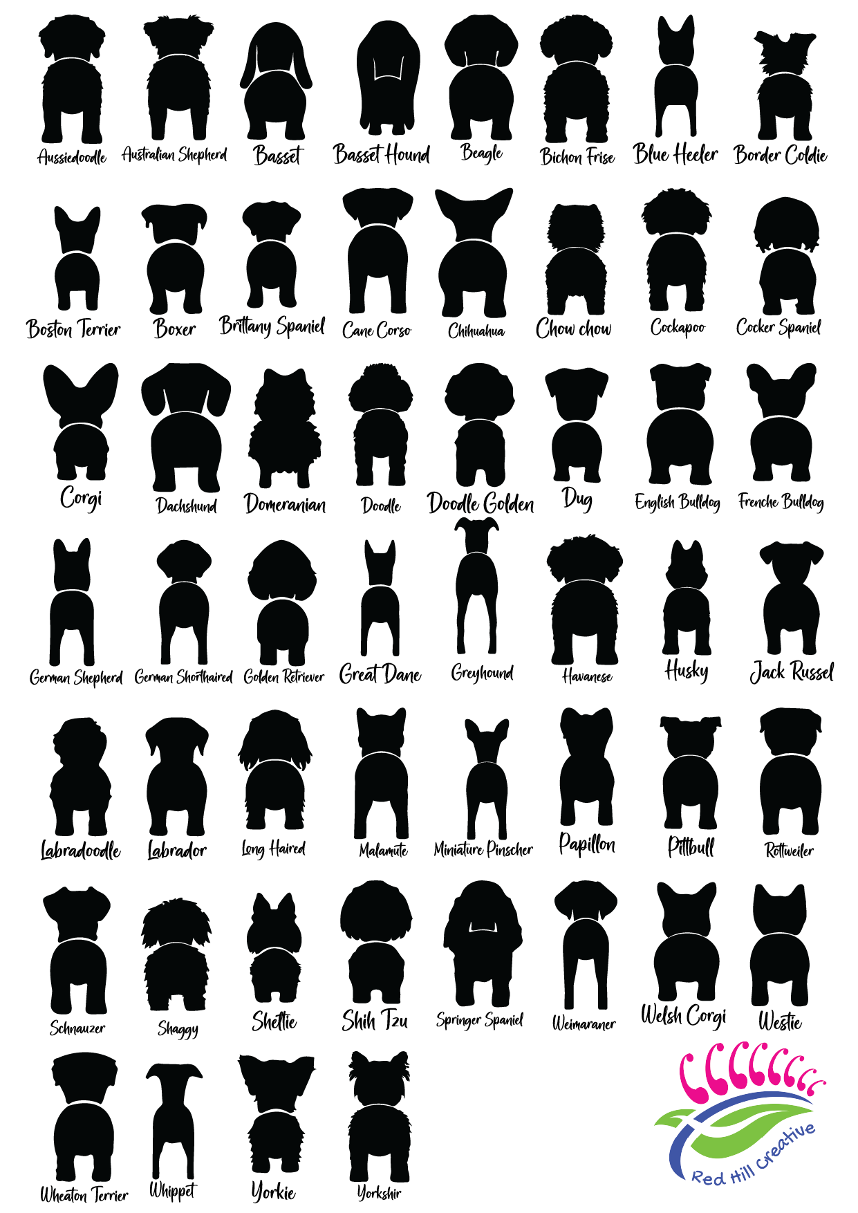 Personalised Kitschmas Acrylic Ornament – Gingerbread Dog House | Red Hill Creative