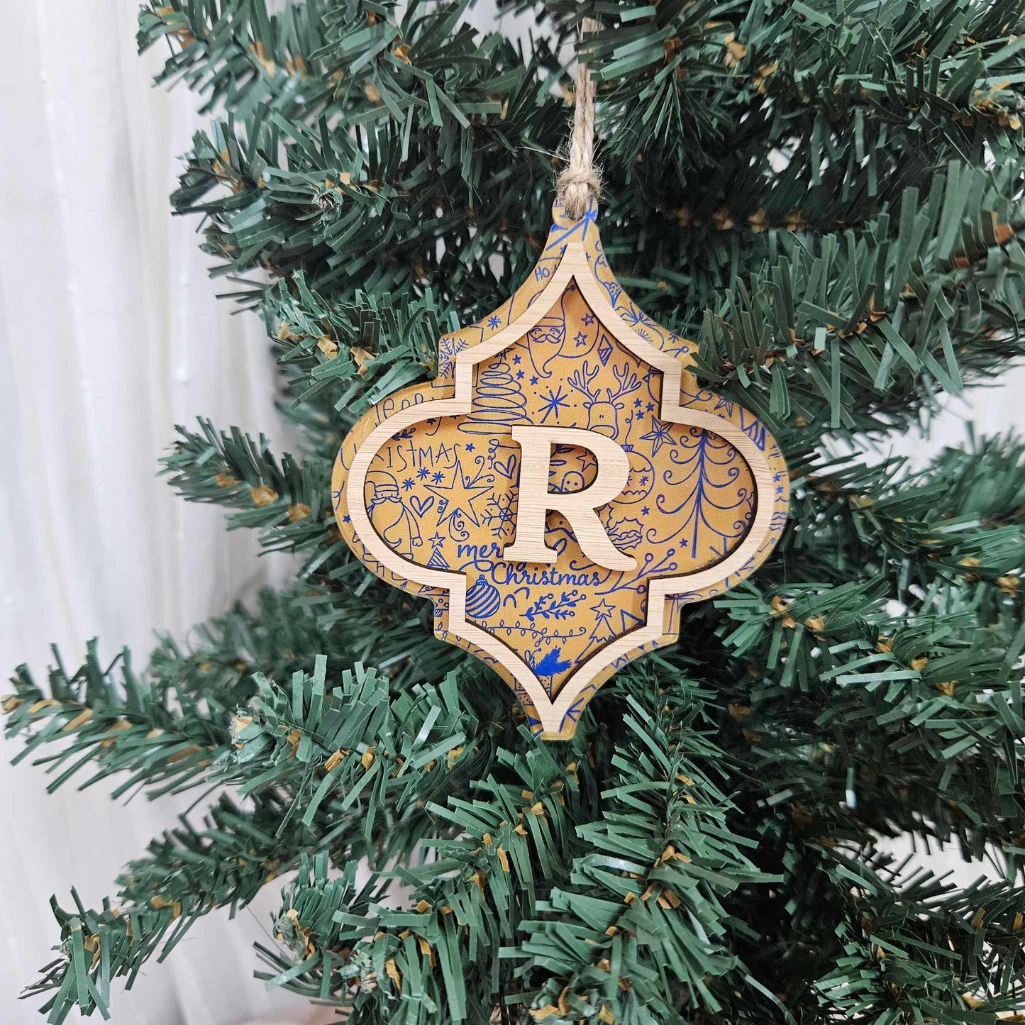 Monogram Ornaments | PERSONALISED
