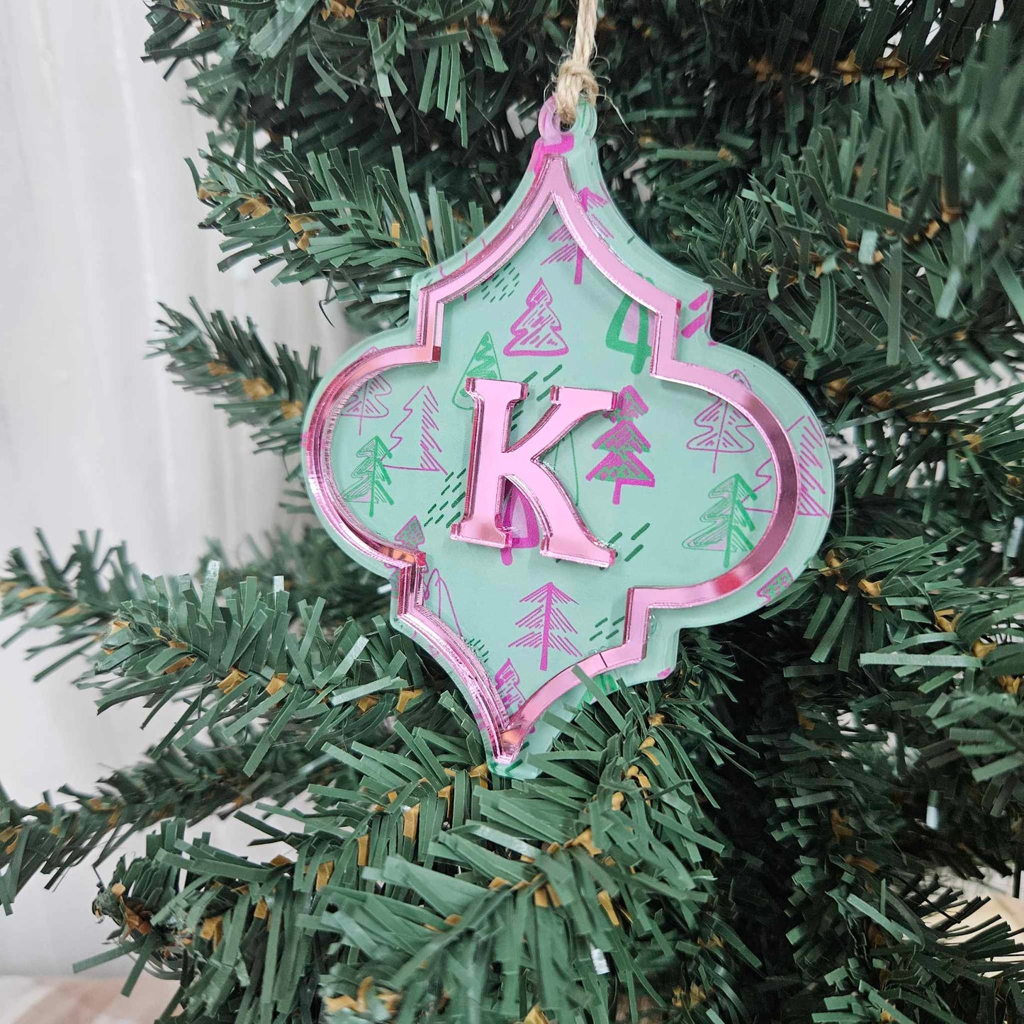 Monogram Ornaments | PERSONALISED