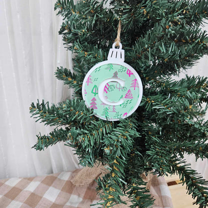 Monogram Ornaments | PERSONALISED