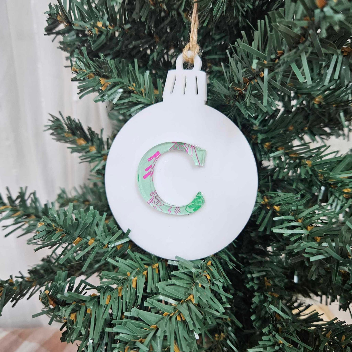 Monogram Ornaments | PERSONALISED